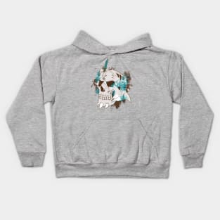 Bleeding skull Kids Hoodie